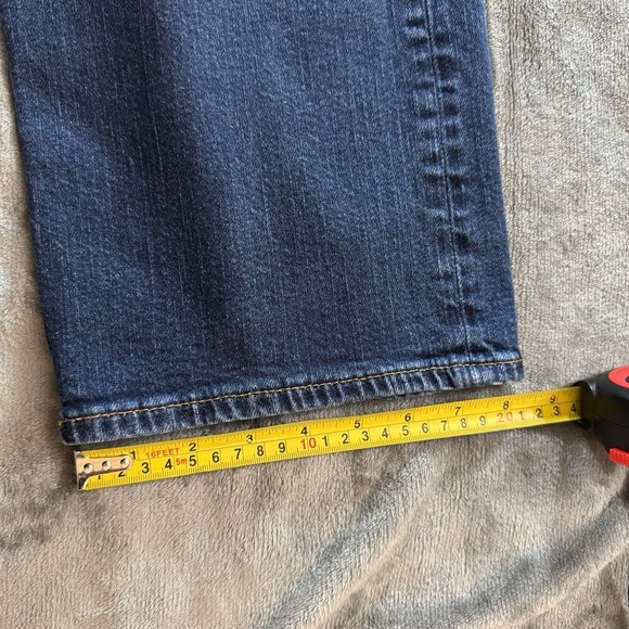 American Eagle AirFlex + Jeans Mens Size 36x32 Blue Bootcut Stretch  (M: 36x31) - Picture 11 of 12